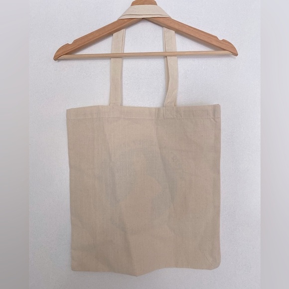 NWOT WHITE RABBIT CANVAS TOTE - Picture 2 of 2